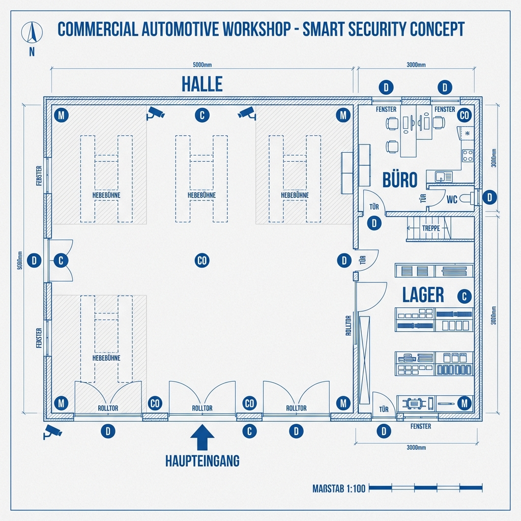 Workshop Security Floorplan